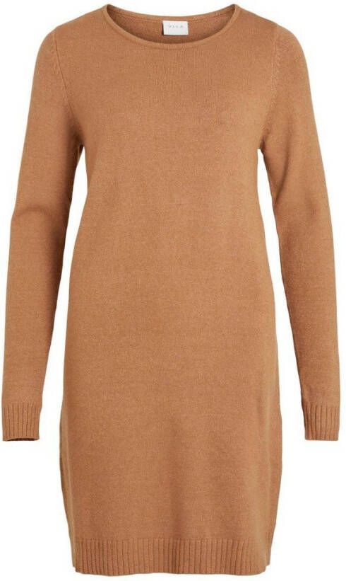 Vila Gebreide jurk longsleeve