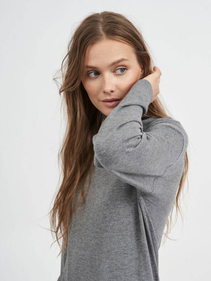 Vila Jurk lange mouwen col