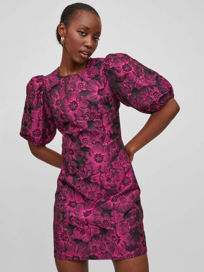 Vila Jurk met korte mouwen gedessineerd