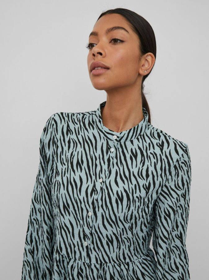 Vila Jurk met lange mouwen gedessineerd