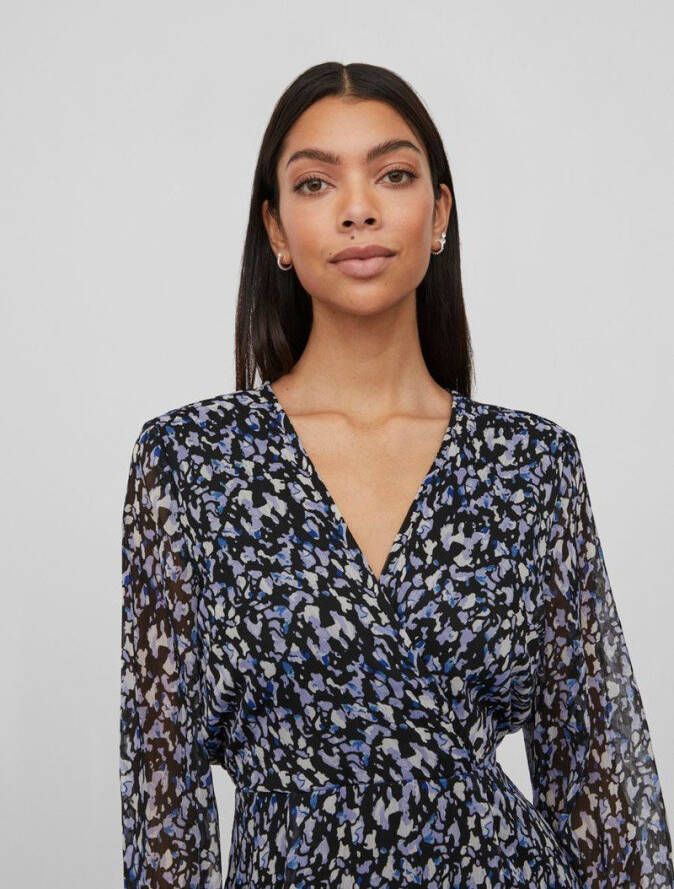 Vila Jurk met lange mouwen gedessineerd