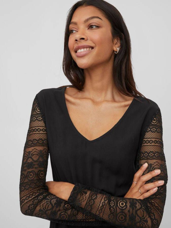 Vila Jurk met lange mouwen kanten