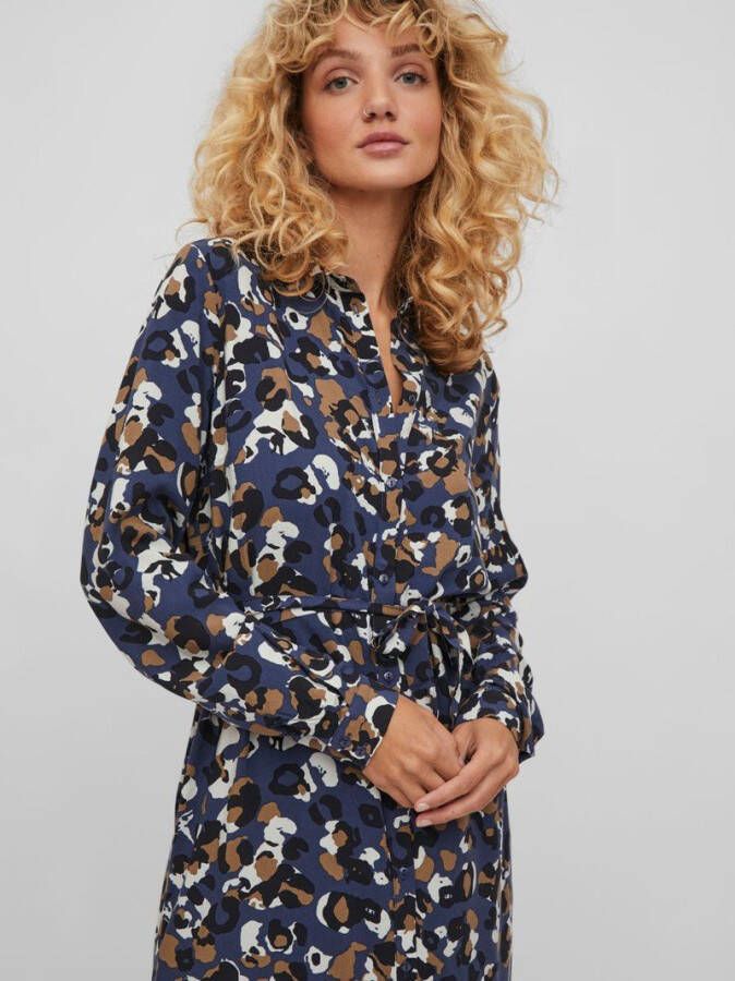 Vila Jurk tall lange mouwen