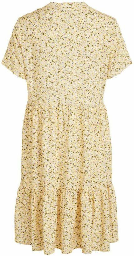 Vila Knielengte jurk korte mouwen