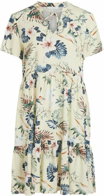 Vila Vimina Tullan Dress , Beige, Dames