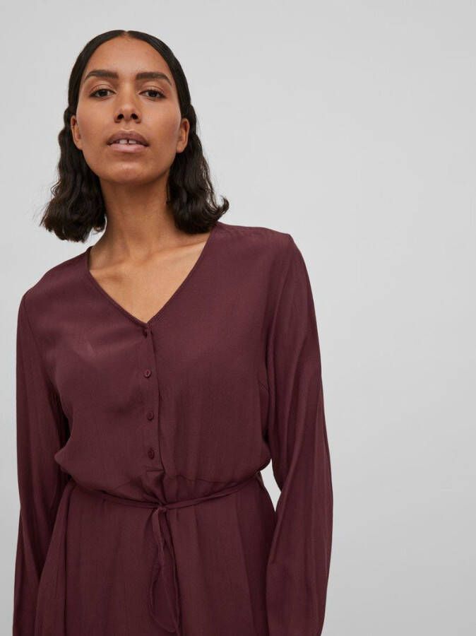 Vila Korte jurk knoopriem in de taille