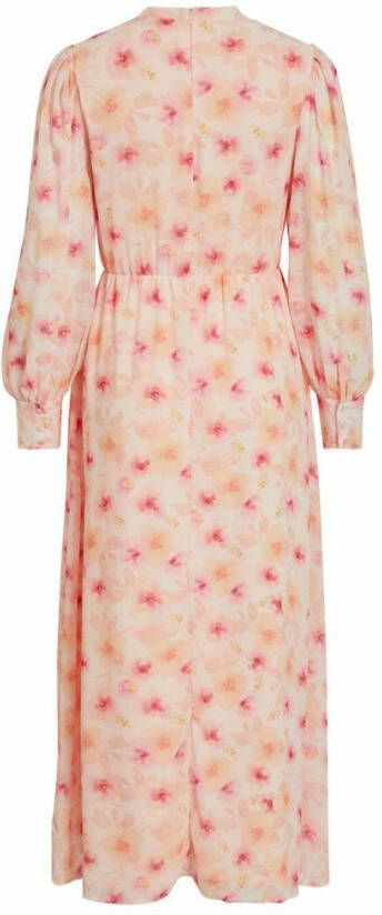 Vila Maxi jurk gebloemde longsleeve