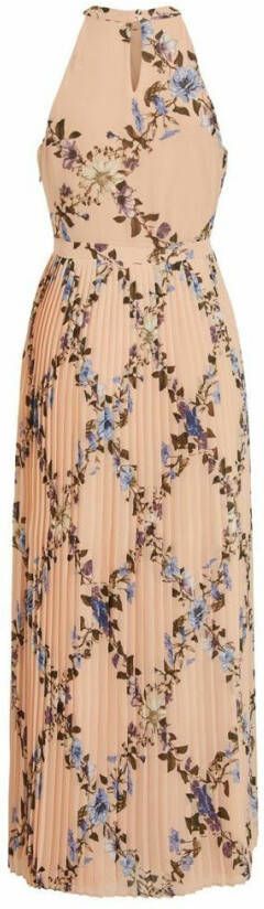 Vila Maxi jurk halternek geplooide