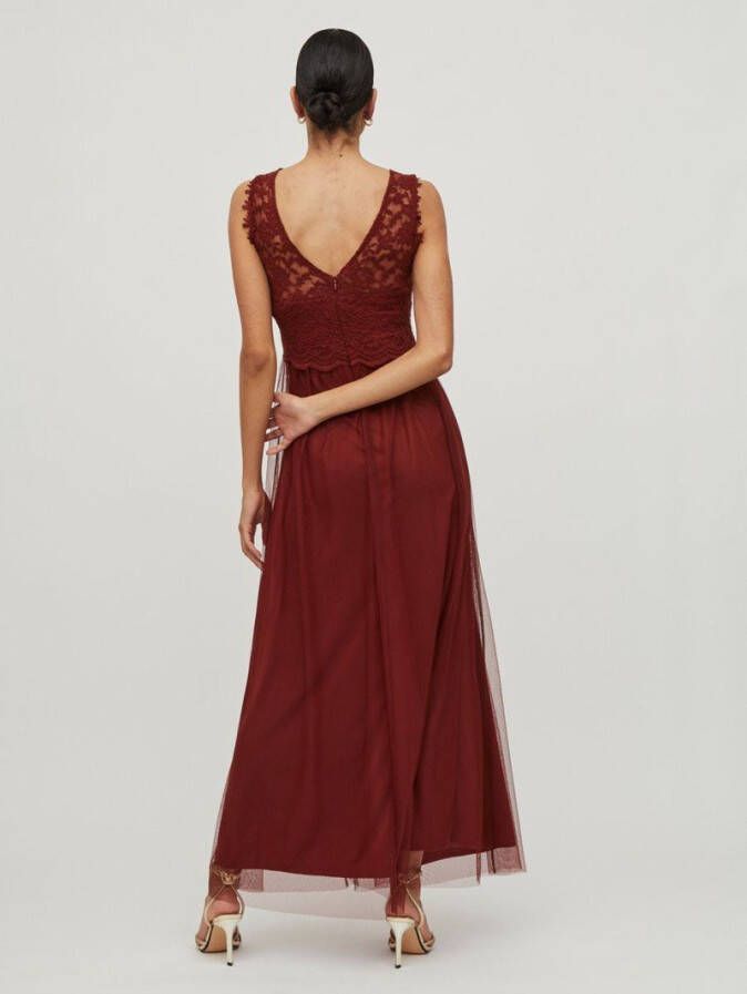 Vila Maxi jurk kanten