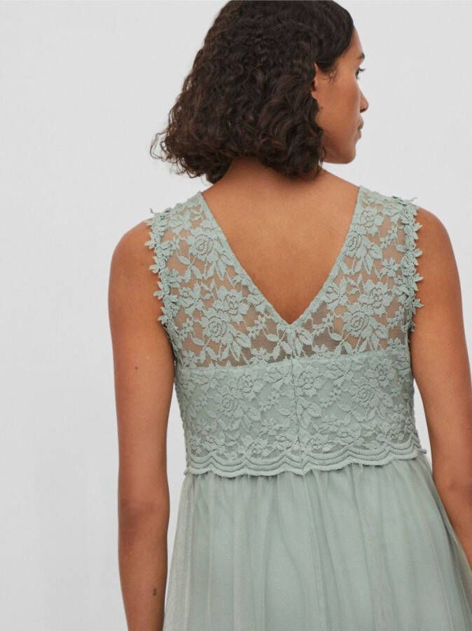 Vila Maxi jurk kanten