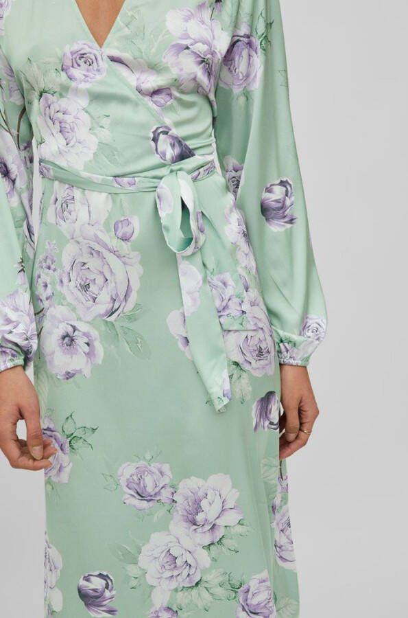 Vila Maxi jurk lange mouwen