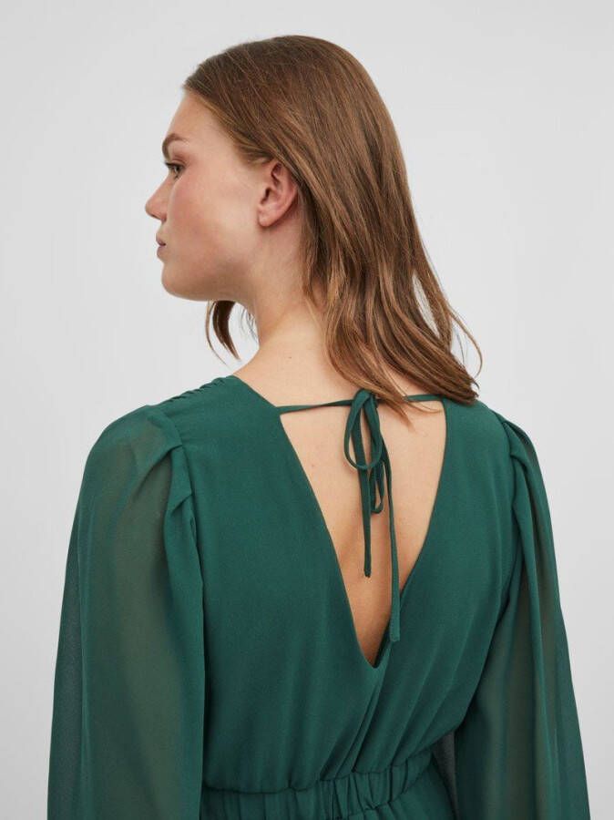 Vila Maxi jurk v hals