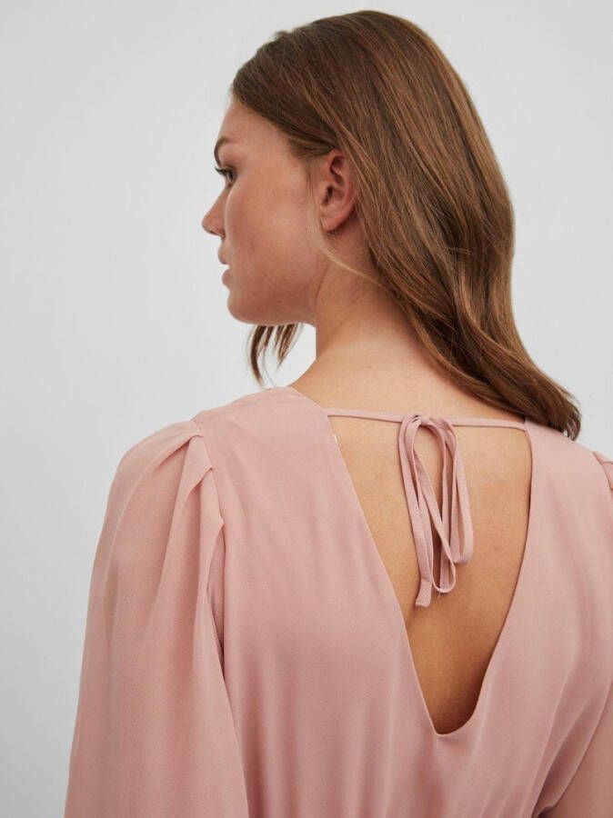 Vila Maxi jurk v hals