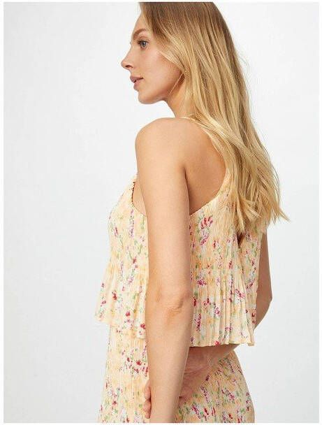 Vila Zomerkleedjes Beige Dames