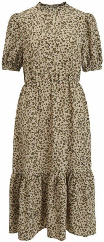 Vila Midi jurk korte mouwen