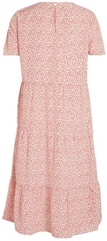 Vila Midi jurk korte mouwen