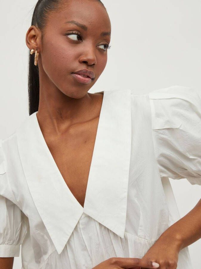 Vila Midi jurk korte mouwen