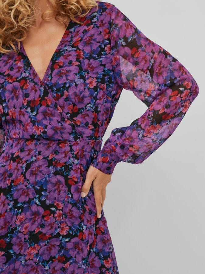 Vila Midi jurk lange mouwen