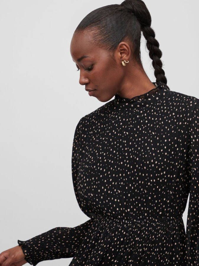 Vila Midi jurk lange mouwen