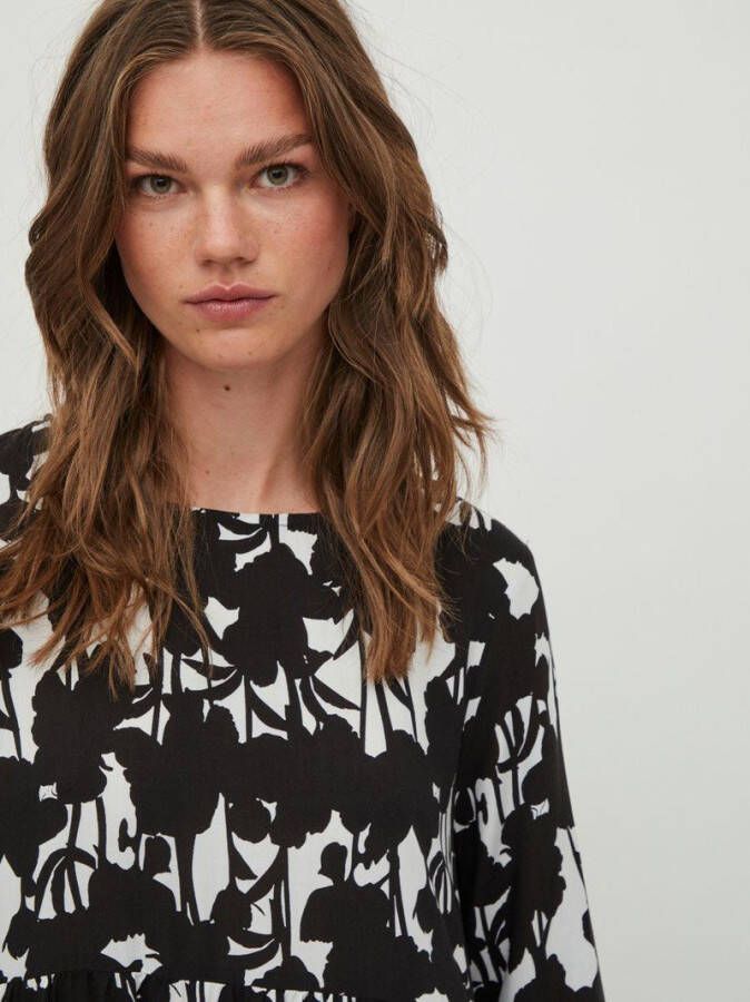 Vila Midi jurk lange mouwen