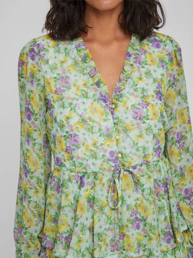 Vila Midi jurk lange mouwen