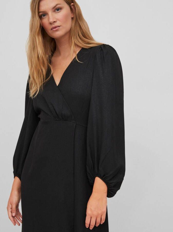 Vila Midi jurk lange mouwen