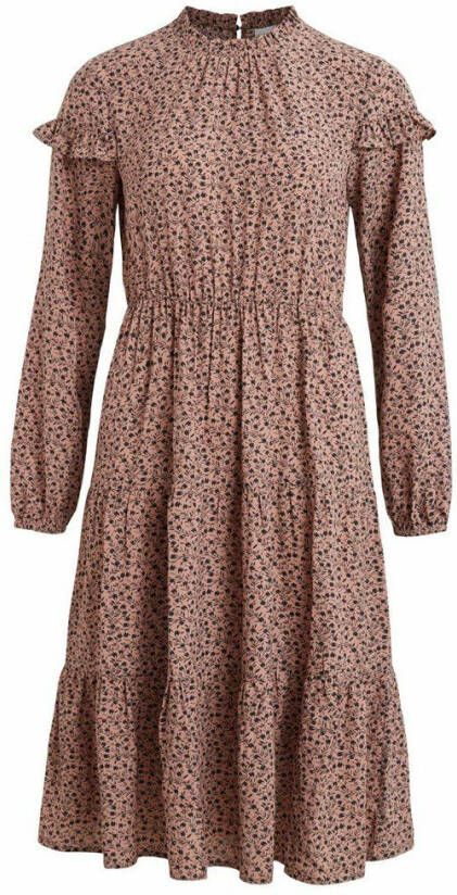 Vila Midi jurk ruche