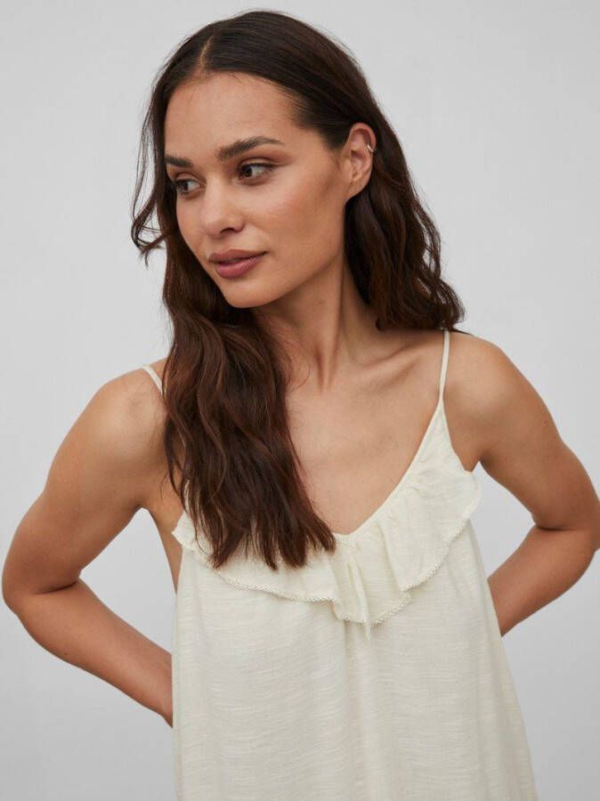 Vila Midi jurk ruche