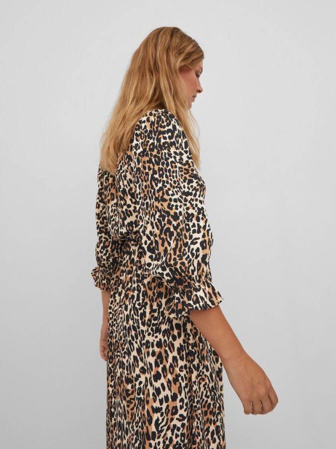 Vila Midi jurk tall 3/4 mouwen