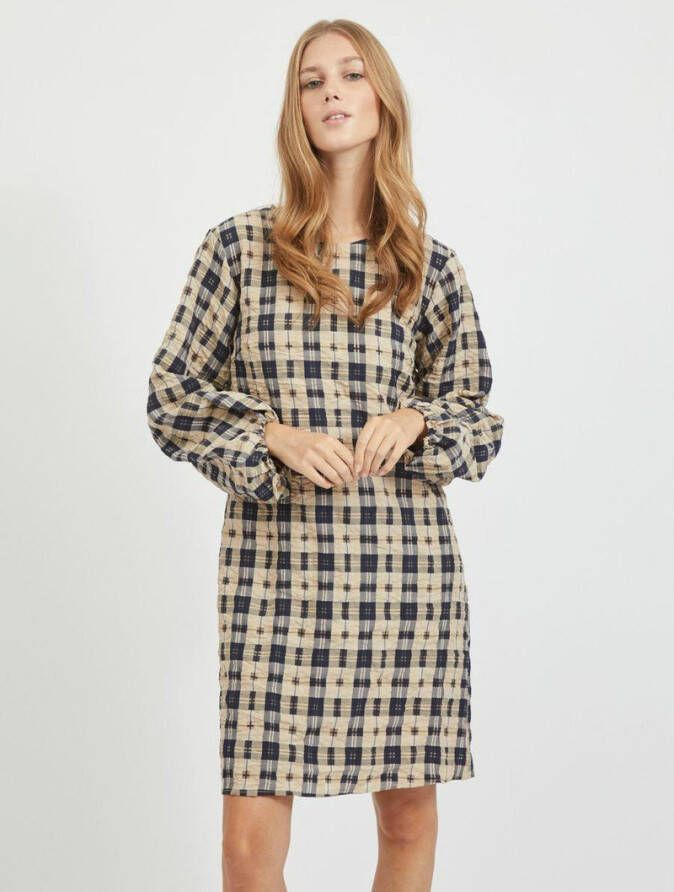 Vila Mini jurk geruit