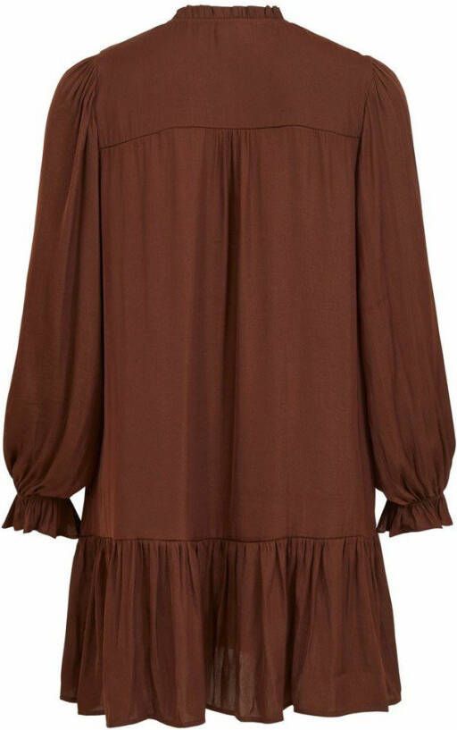 Vila Mini jurk ruches