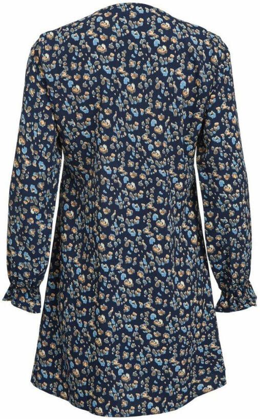 Vila Mini jurk v hals met lange mouwen