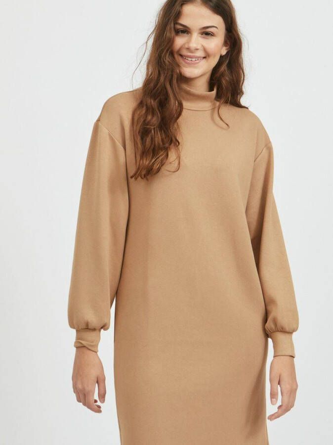 VILA sweatjurk VISIF camel