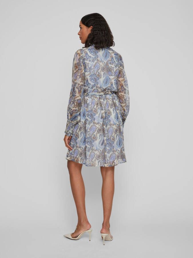 Vila Viaveline pae v neck l/s dress/su