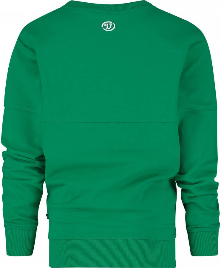 VINGINO ! Jongens Sweater Maat 152 Groen Katoen/elasthan