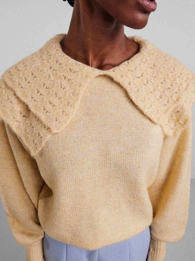 Y.A.S bistri Knit Pullover S. , Geel, Dames