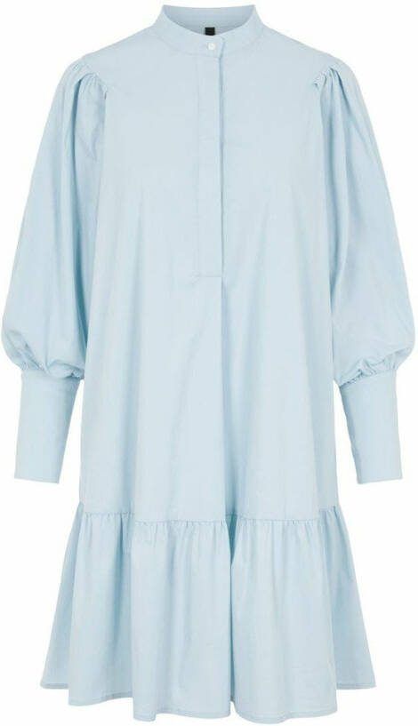 Y.A.S Yasmigger Ls Dress , Blauw, Dames