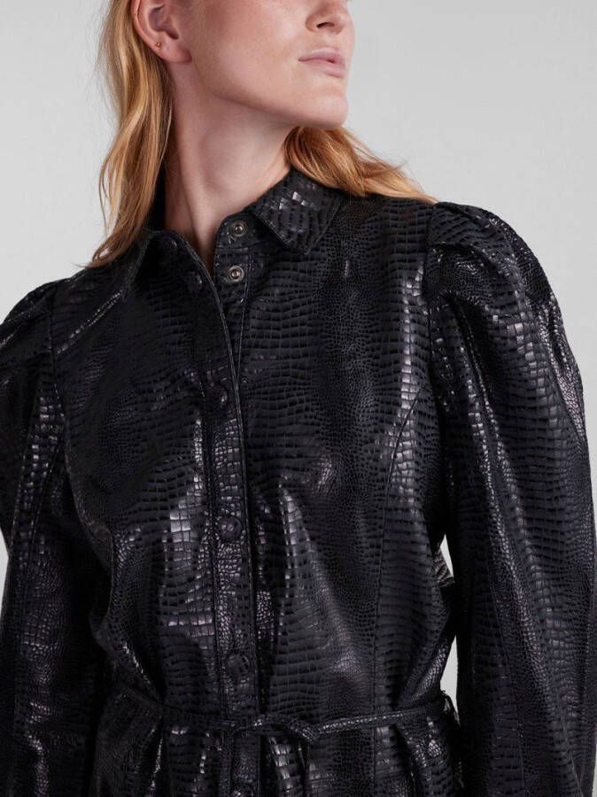 Y.A.S Leren jurk yasmegan