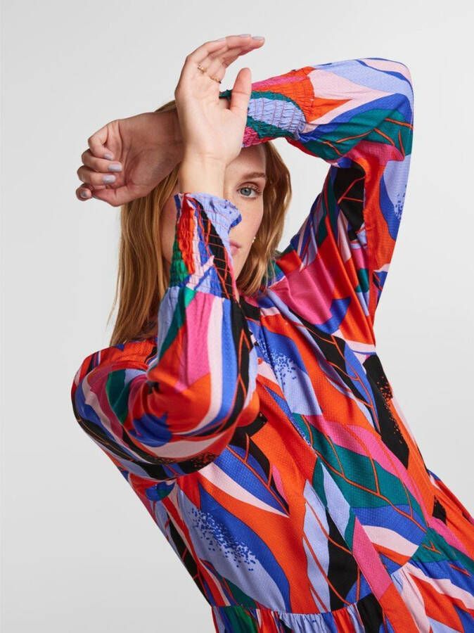 Y.A.S Blousejurkje YASALIRA LS LONG DRESS