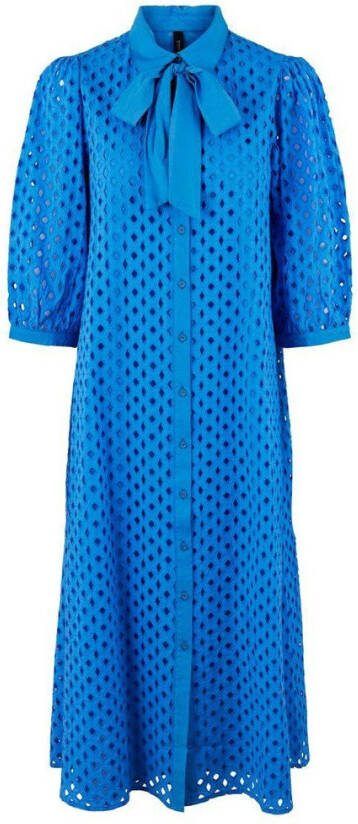 Y.A.S Colombine Dress , Blauw, Dames