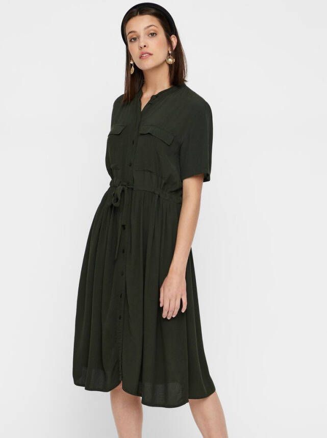 Y.A.S Blousejurk strikkoord midi