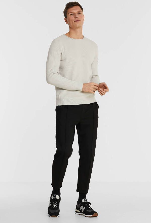 Calvin Klein Gebreide trui MONOGRAM BADGE CREW NECK SWEATER