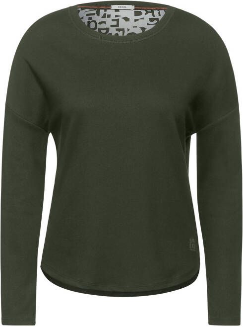 CECIL sweater olijfgroen