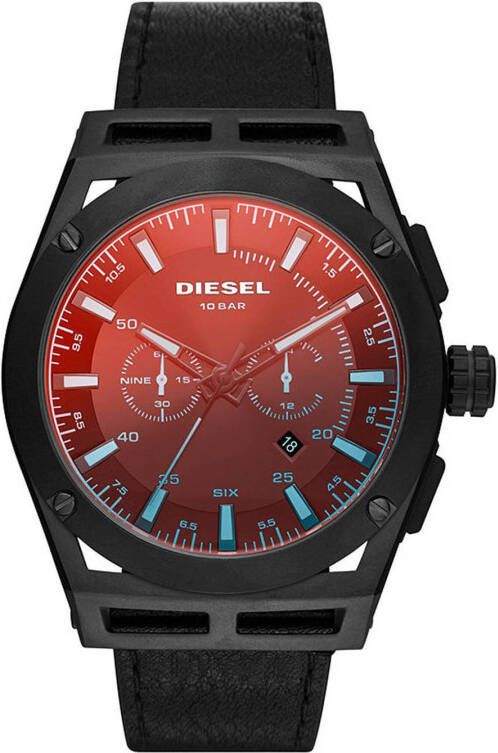Diesel horloge DZ4544 Timeframe Zwart