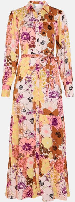 Fabienne Chapot Nina Maxi Dress Jet Set Flower , Roze, Dames online kopen