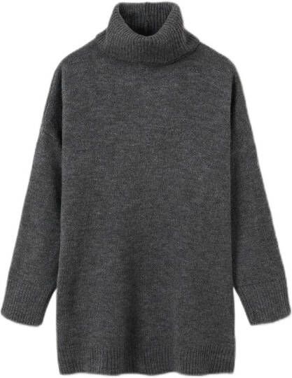 Mango Donatella oversized fijngebreide coltrui