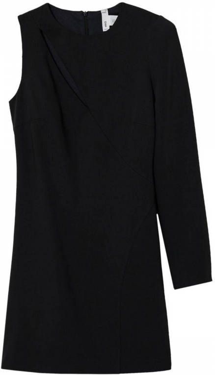 Mango Miki mini jurk met cut out detail en schoudervulling