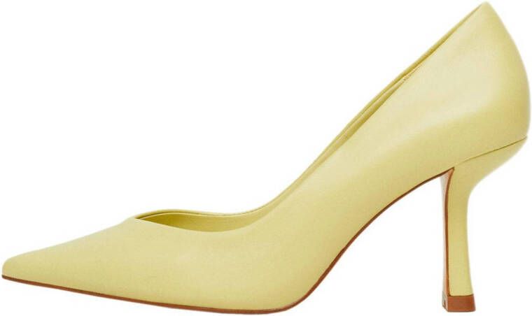 Mango Leren schoenen met hakken