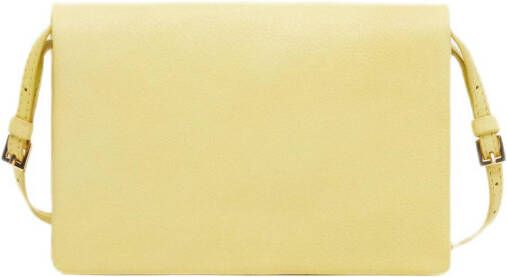 Mango Zoe crossbodytas van leer