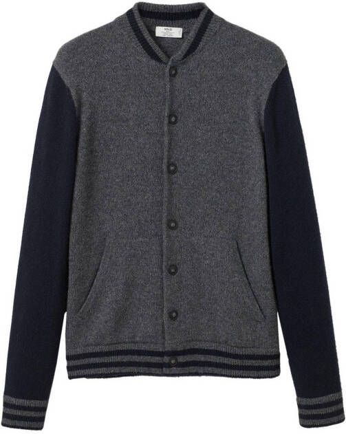 Mango Lotusb I fijngebreid vest in kasjmierblend